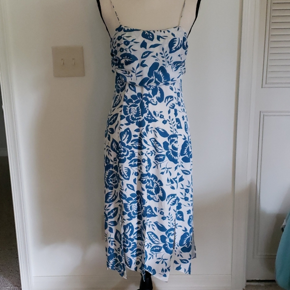Victorias Secret Blue flowered dress worn once!